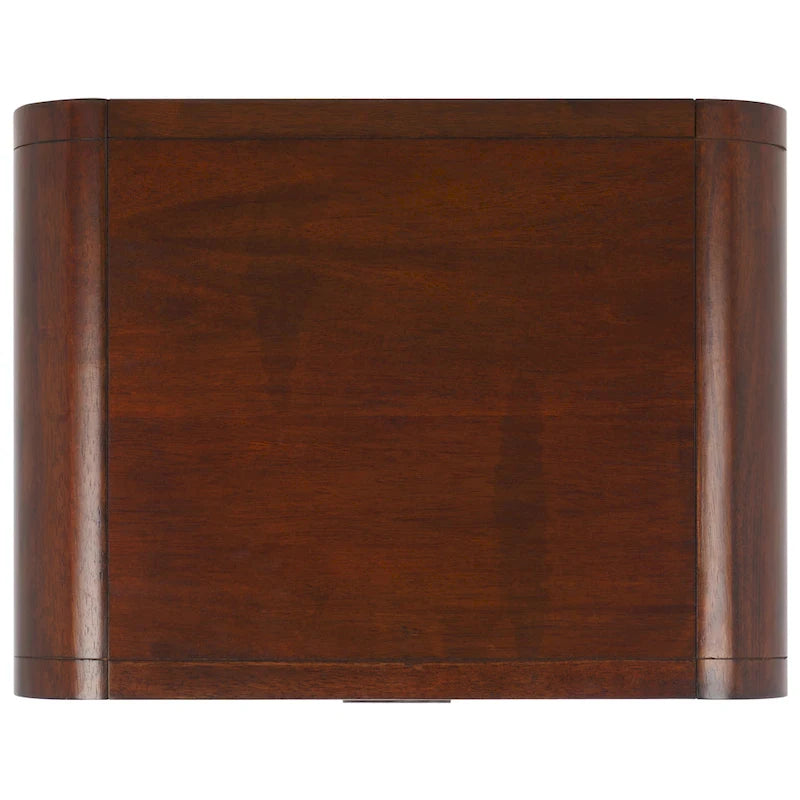 Table de chevet 1 tiroir en rotin noir et naturel, cadre en bois d'hévéa, 1 personne