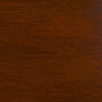 Table de chevet 1 tiroir en rotin noir et naturel, cadre en bois d'hévéa, 1 personne
