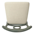 Tabouret de comptoir et de bar pivotant Napoléon multi-couleurs antique en chêne, lot de 1