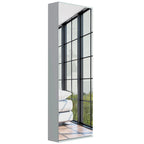 Armoire double porte noire / blanche / grise avec 2 tiroirs et tringle à vêtements, 1 personne