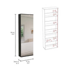 Armoire double porte noire / blanche / grise avec 2 tiroirs et tringle à vêtements, 1 personne