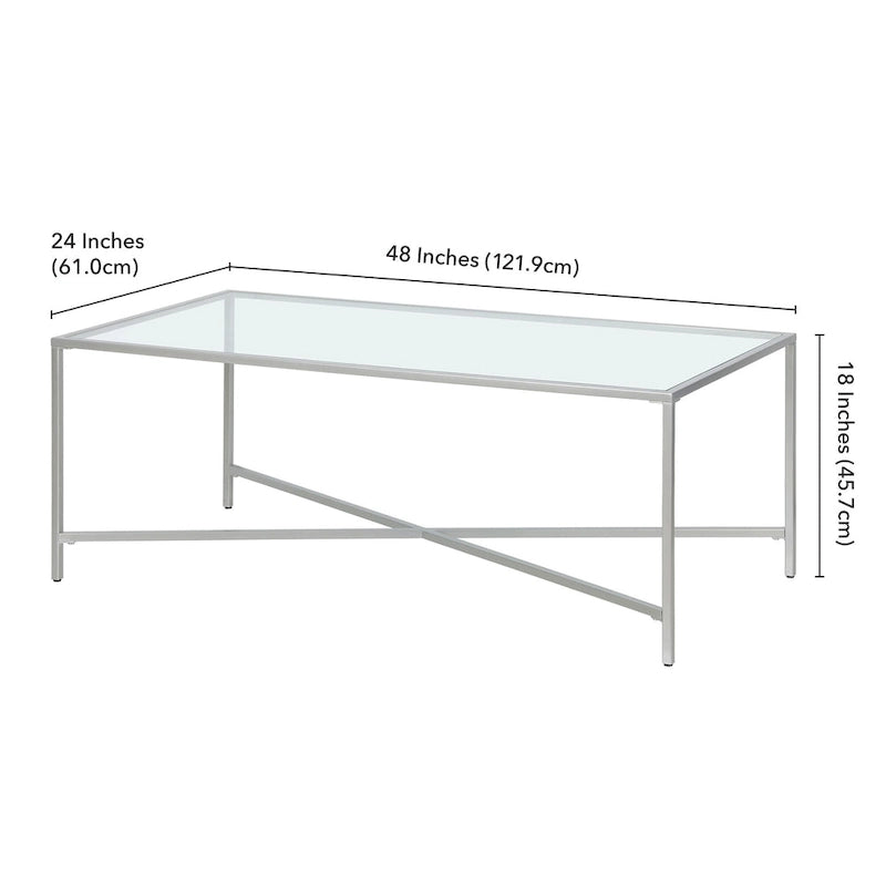 Table basse géométrique, Bronze noirci / Laiton / Canon de fusil / Argent, Plateau en verre ou en métal