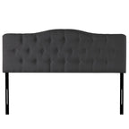 Tête de lit capitonnée en tissu, réglable en hauteur, pour 1 à 2 personnes – Blanc/Gris/Noir/Expresso/Crème