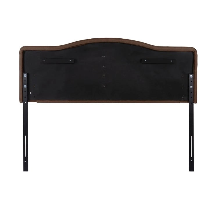 Tête de lit capitonnée en tissu, réglable en hauteur, pour 1 à 2 personnes – Blanc/Gris/Noir/Expresso/Crème