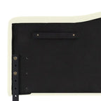 Tête de lit capitonnée en tissu, réglable en hauteur, pour 1 à 2 personnes – Blanc/Gris/Noir/Expresso/Crème