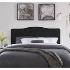 Tête de lit capitonnée en tissu, réglable en hauteur, pour 1 à 2 personnes – Blanc/Gris/Noir/Expresso/Crème