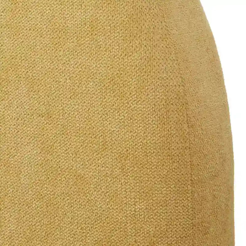 Lit plateforme queen tapissé mi-siècle gris argenté / jaune pâle / vert jonc de mer / blanc