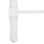 Console 4 tiroirs Blanc / Greige / Noir / Gris vieilli