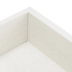 Console 4 tiroirs Blanc / Greige / Noir / Gris vieilli