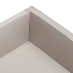 Console 4 tiroirs Blanc / Greige / Noir / Gris vieilli