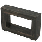 Console de ferme (marron vintage / marron / gris délavé), 1 étagère, 1 espace