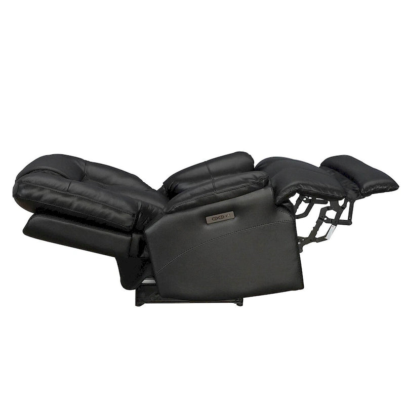 Fauteuil inclinable zéro gravité, électrique, 1 place, noir