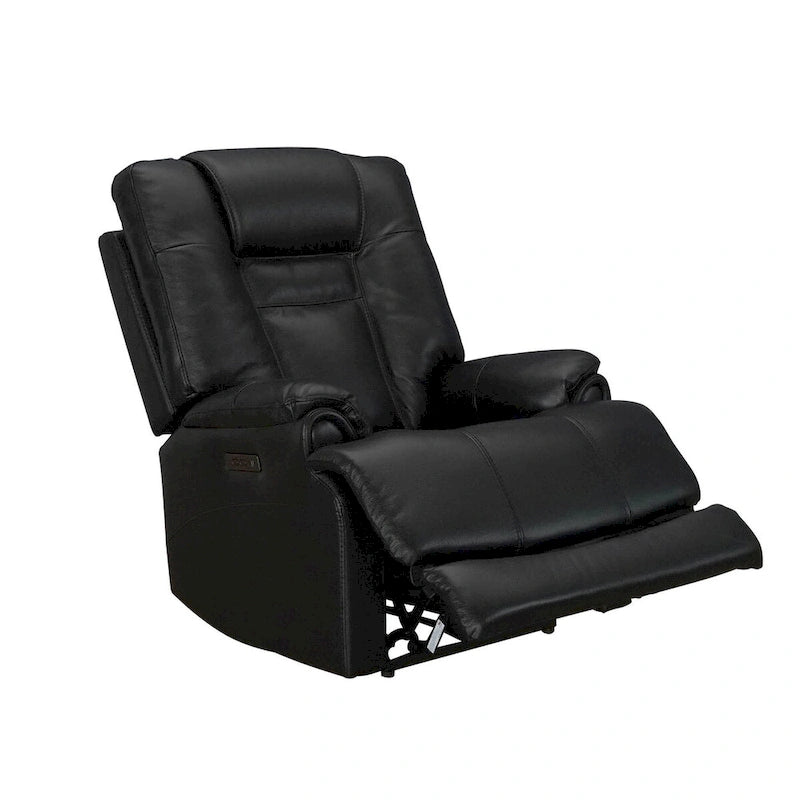 Fauteuil inclinable zéro gravité, électrique, 1 place, noir