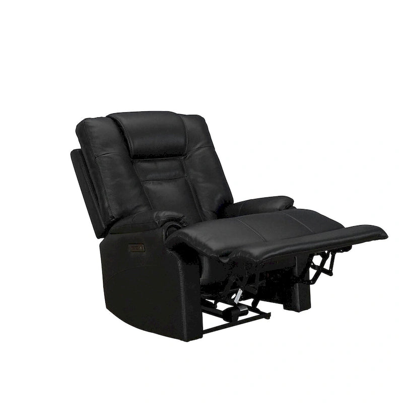 Fauteuil inclinable zéro gravité, électrique, 1 place, noir